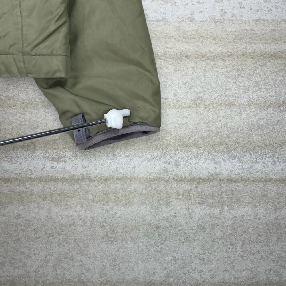 Vintage Y2K The North Face Puffer Jacket Mens L Green Grey Insulated Polyester - Picture 13 of 13